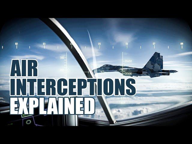 What happens during an air interception?