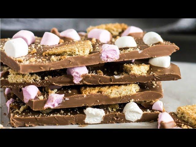 S'mores Chocolate Bark