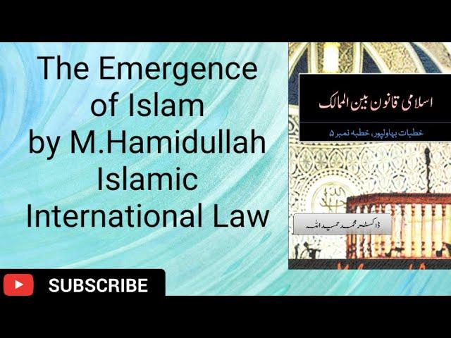 THE EMERGENCE OF ISLAM 5