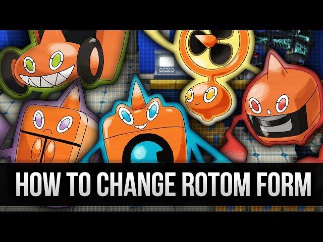 How & Where to catch/get - How to change Rotom forms in Pokemon X and Y