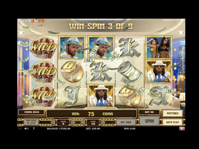 Pimped Slot BONUS GAME