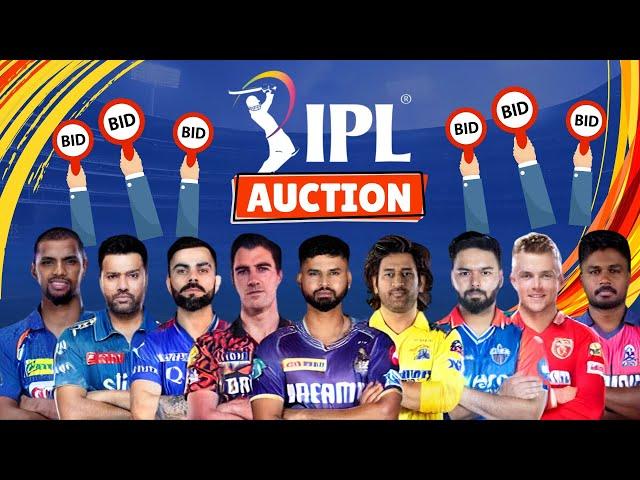 IPL 2025 Mega Auction LIVE Updates | IPL Mega Auction 2025 | Full Auction Highlights