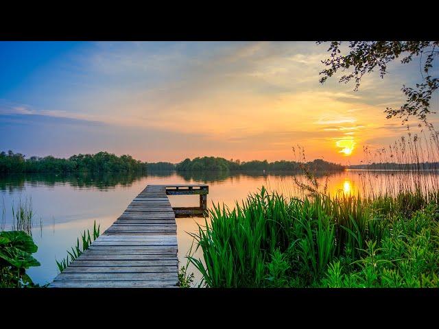 FLYING OVER NATURESCAPE (4K UHD) - Relaxing Music Along With Beautiful Nature Videos - 4K Video