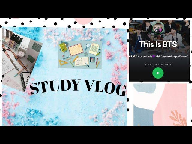 STUDY VLOG 7TH GRADER | STUDYTEOCITY