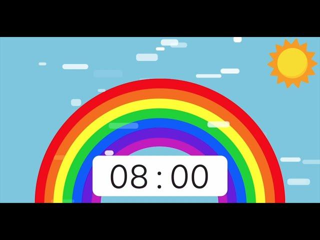 Rainbow Timer 8 Minute 