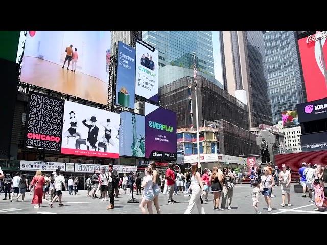 Overplay on Times Square!