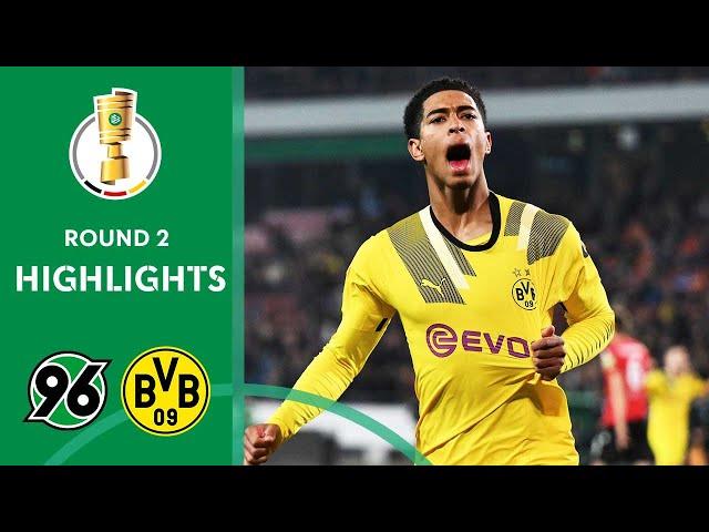 No problems for BVB - Hannover 96 vs. Borussia Dortmund 0-2 | Highlights | DFB-Pokal Round 2