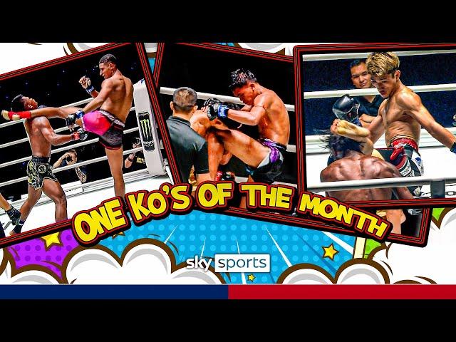 Head-kicks! Body-shots! KO chaos! | Sky Sports’ favourite ONE Championship knockouts of the month 