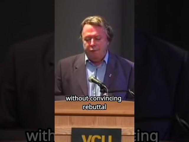 How Atheists ACTUALLY answer the question of God || Christopher Hitchens #atheist #debate #theology