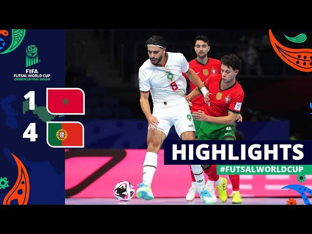 Morocco v Portugal | FIFA Futsal World Cup 2024 | Group E | Highlights