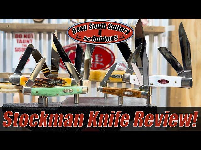 Stockman Series Case Pocketknife Review!  Deep South Cutlery - Good Times & Great Knives!