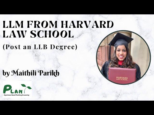 Ep 2 - Pursuing an LLM from Harvard Law School (Post an LLB)