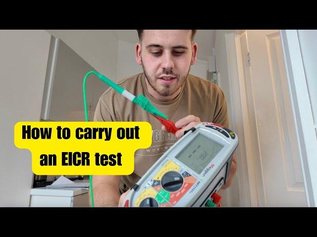 How to carry out an EICR test