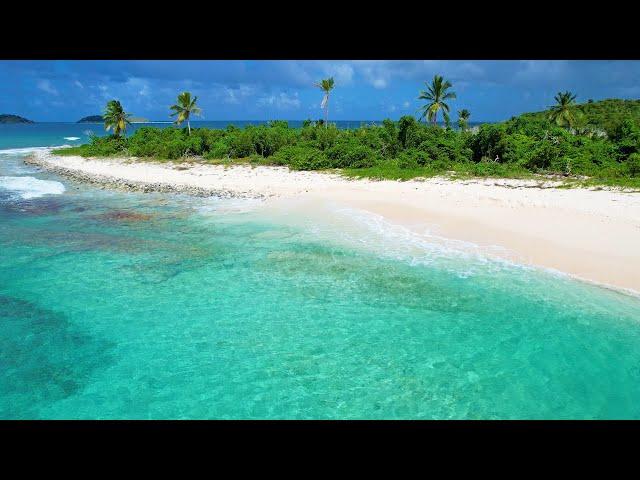 Flying Over The British Virgin Islands: 4K Drone Film of The BVI