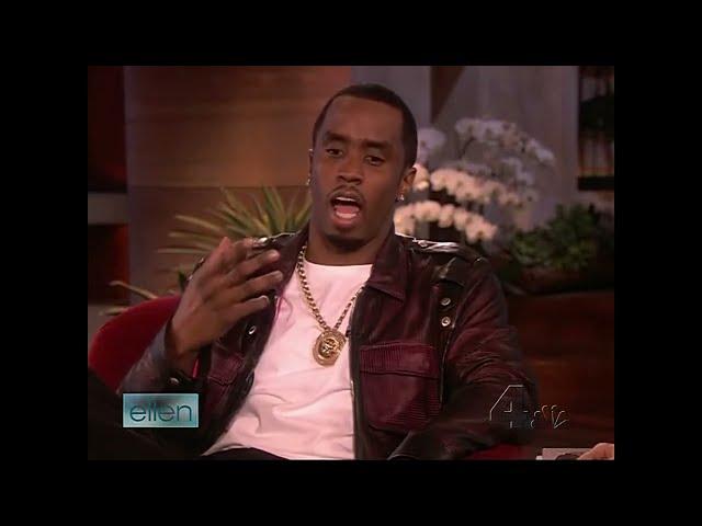 Sean "Diddy" Combs Confronted by Ellen About Chris Brown / Rihanna (March 10, 2009)