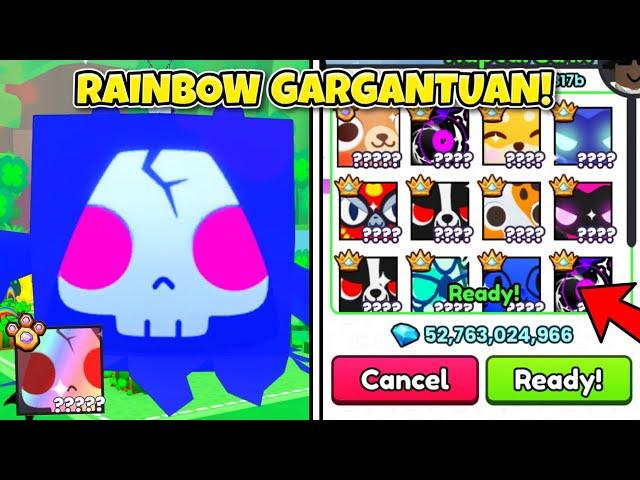INSANE OFFERS for Rainbow Gargantuan Grim Reaper in Pet Simulator 99!