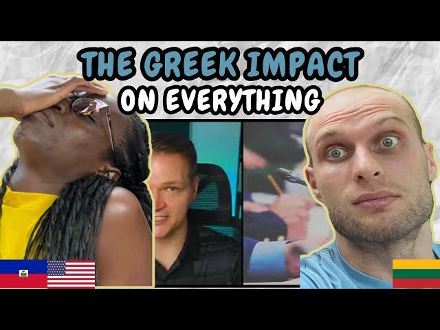 REACTION TO The Greek Impact on EVERYTHING | FIRST TIME WATCHING