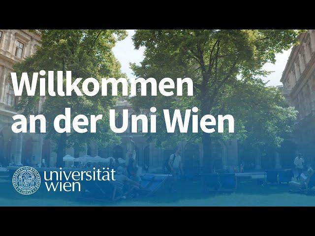 Willkommen an der Universität Wien!