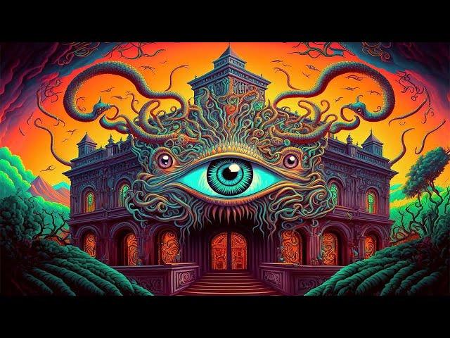 Spiritual Hitech Psytrance Mix 3️2 Hours - Psy Visuals ️Quarantune Festival Live Set - Rajju Baba