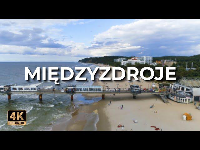 Międzyzdroje from a drone | Międzyzdroje from the bird's eye view | Poland [4k]