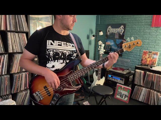 The Smiths   Heaven Knows I'm Miserable Now (bass cover)