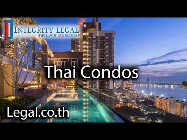 Thai Condo Purchase, Due Diligence, And Fake Lawyers?