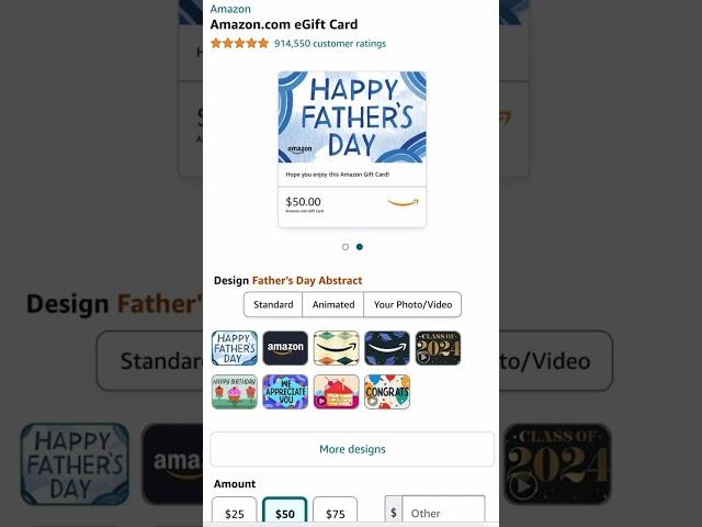 LAST MINUTE FATHER’S DAY GIFT | AMAZON E-GIFT CARD | AMAXON FINDS!! 