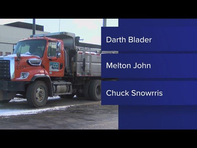 City of Toledo announces 2025 snowplow names