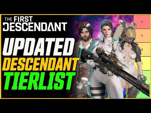 UPDATED DESCENDANT TIERLIST! (Mobbing, Bossing, Overall) // The First Descendant Season 1