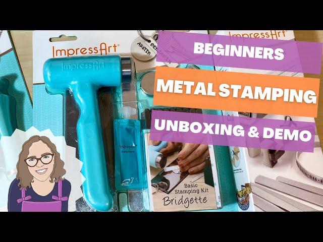 Metal Stamping for Beginners: Unboxing & Trying Out ImpressArt Jewellery Stamps and Tools ️