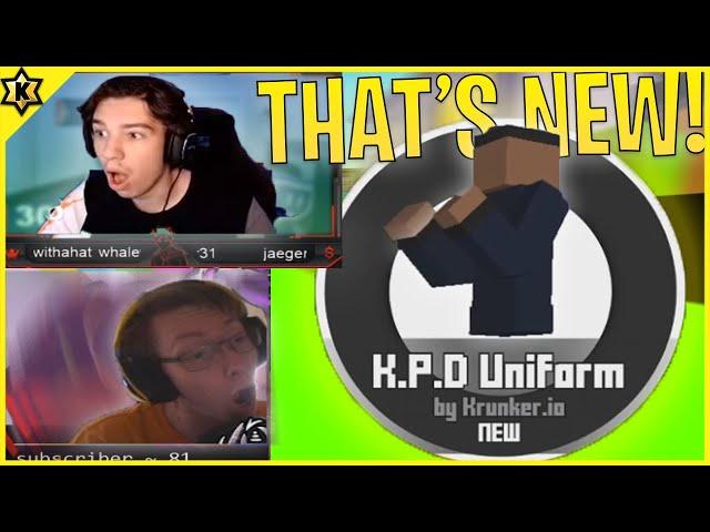 Streamers Spin the NEW Contraband *K.P.D DYE* - Krunker.io Top Twitch Clips of the Week