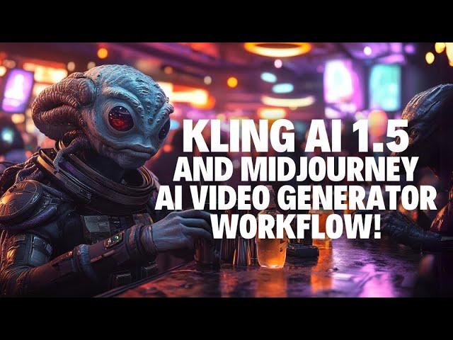 Kling 1.5 and Midjourney AI Video Generator Workflow