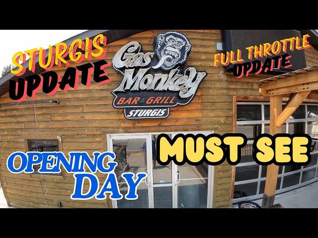 Update Gas Monkey Garage, Full Throttle Saloon, Black Hills Harley-Davidson #gasmonkeygarage