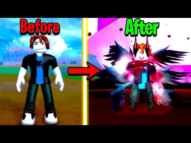 Going From Noob to Ghoul v4 Awakened in One Video! [Blox Fruits]