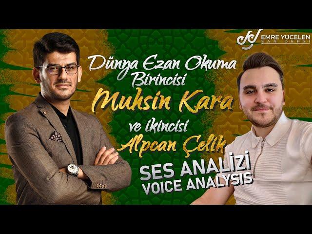 Reading the World Azan the First is Muhsin Kara and the Second is Alpcan Celik Voice Analysis