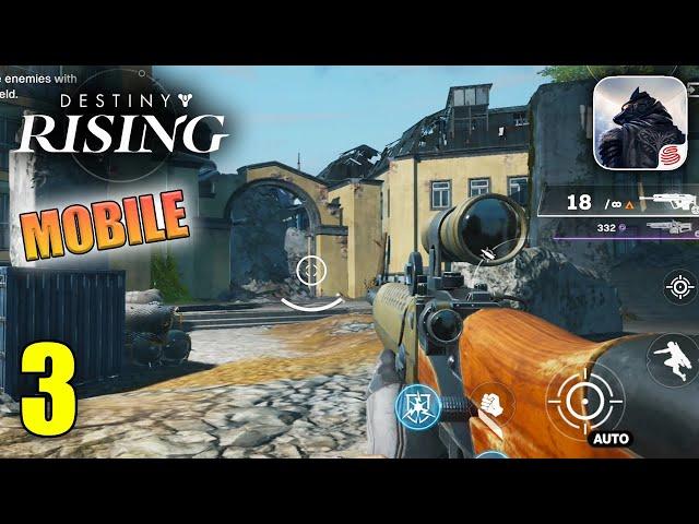 Destiny Rising Mobile First Person Mode Gameplay Walkthrough Part 3 (iOS, Android)