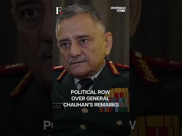 Operation Sindoor: Political Row Over CDS General Anil Chauhan's Hint at India's Jet Loss | N18G