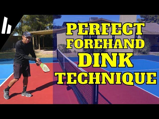 Forehand Dink Technique | Briones Pickleball