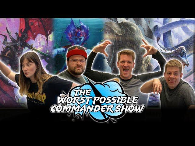 THE GREAT KAIJU SHOWDOWN | Kozilek vs Kiora vs Koma vs Be'lakor | Worst Possible Commander Show #63