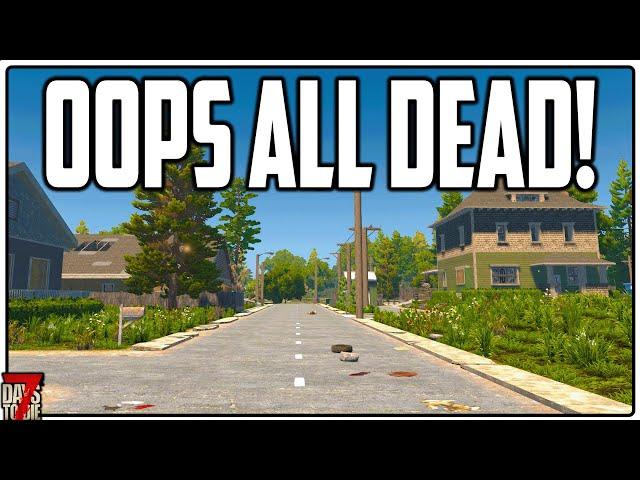 The Most PEACEFUL Day EVER in 7 Days To Die Hardcore (#31)