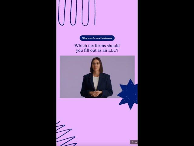Filing taxes for small businesses: Which tax forms should you fill out as an LLC?