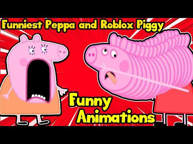 Funniest Peppa and Roblox Piggy Animation Memes  ! *Funny Moments* #14