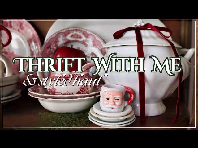 HIDDEN GEM! GOODWILL THRIFTING & STYLED THRIFT HAUL! | Home Decor, Thrift With Me