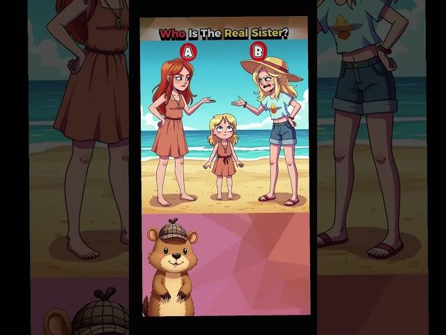 who is real sister #riddlejourney #gaming #commonsenseriddles #games #quiz #puzzle