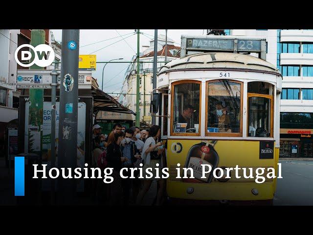 Portugal's residents struggling with rising rents | DW News