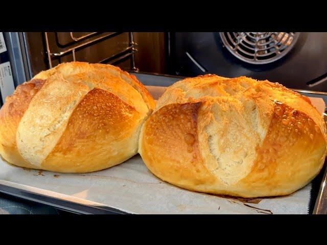 My grandmother's century-old bread recipe! After this recipe you won't buy bread anymore.