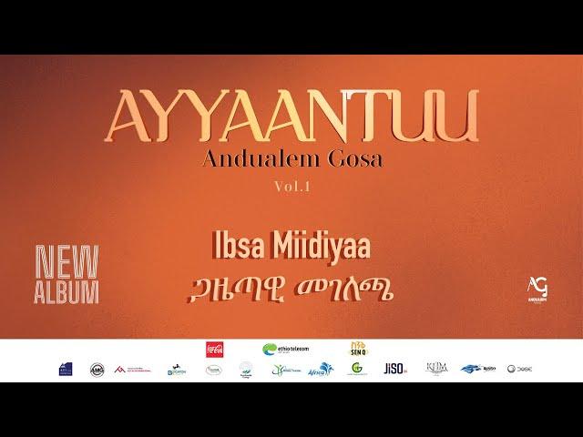 Ibsa Miidiyaa Albama haaraa “Ayyaantuu”Artist Andualem Gosa