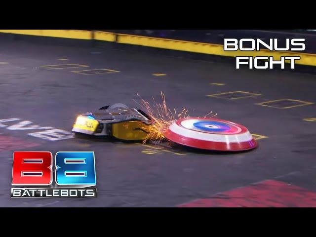 TOO MUCH SPIN FOR TV? | World Championship Bonus fight | Captain Shrederator & Rotator | BattleBots