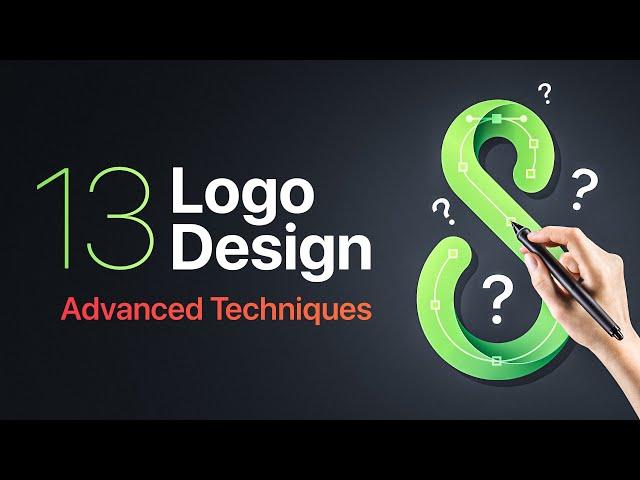 13 Advanced Logo Design Techniques YOU NEED TO KNOW!