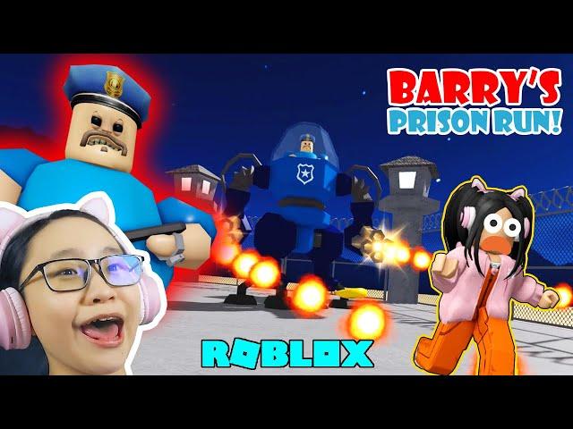 Escape Barry Prison Run in Roblox - Im at PRISON again!!!